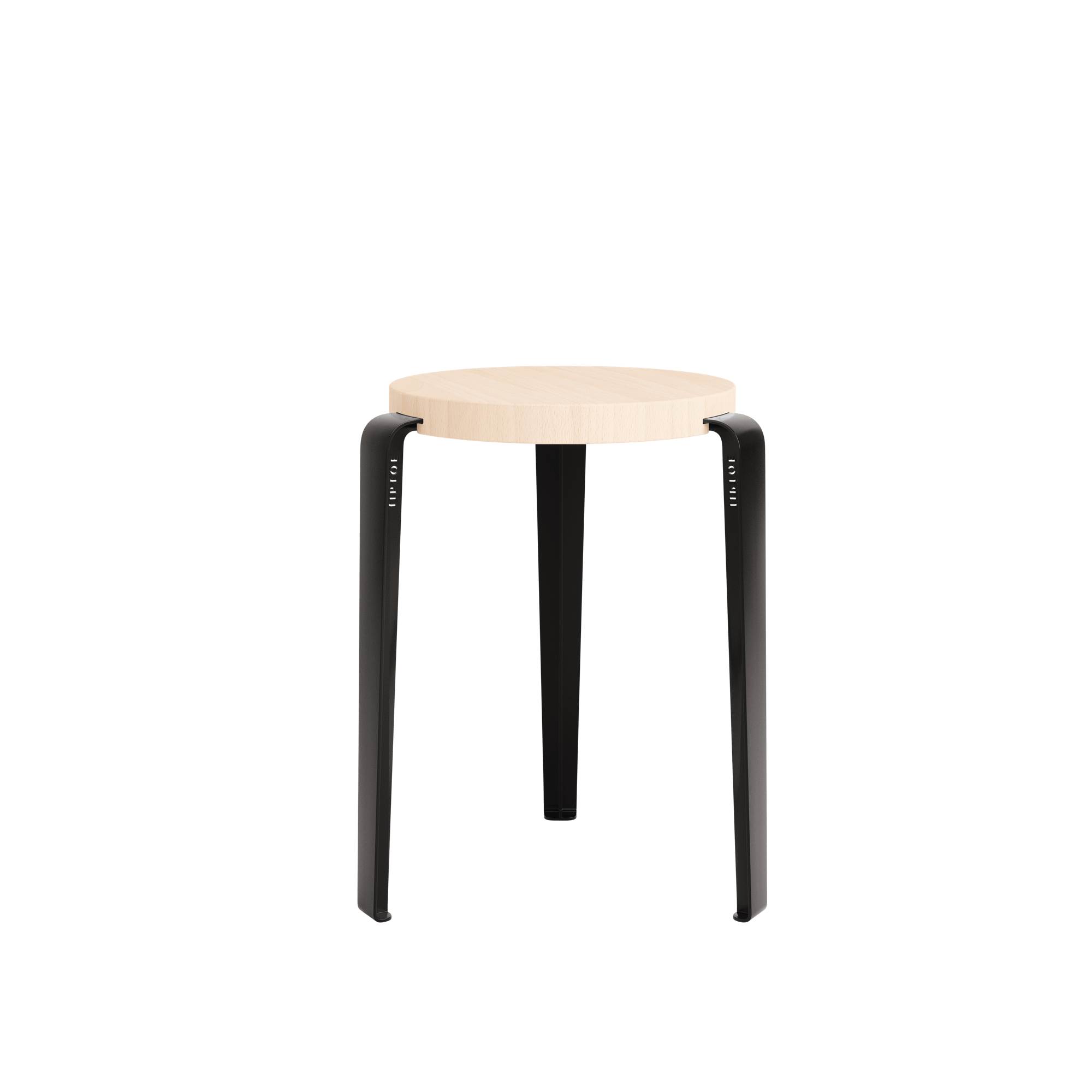 TipToe LOU Stool Beechwood/Graphite Black