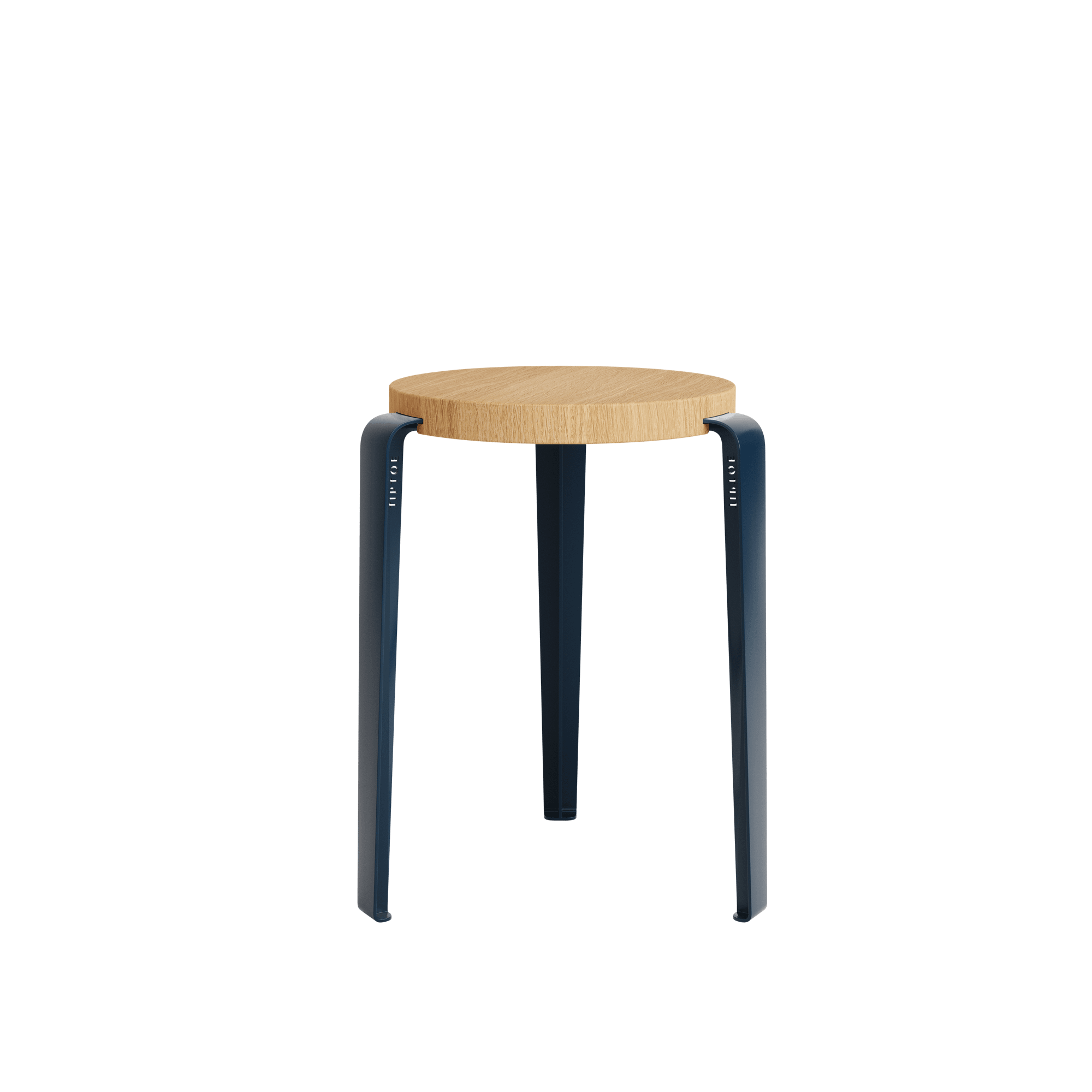 TipToe LOU Stool Oak/Mineral Blue