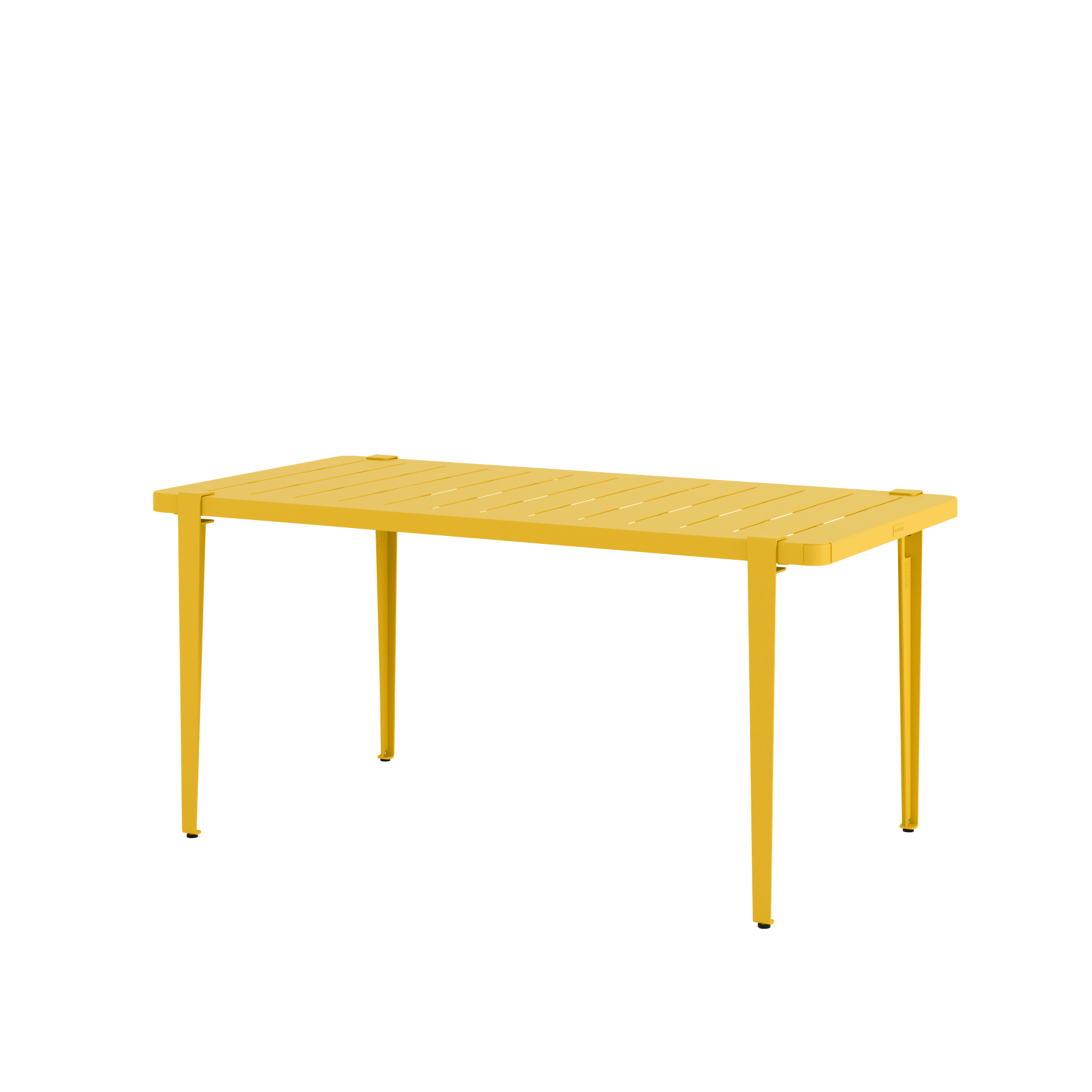 Tavolo da Esterno TipToe Midi 160 x 80 cm Giallo Sole