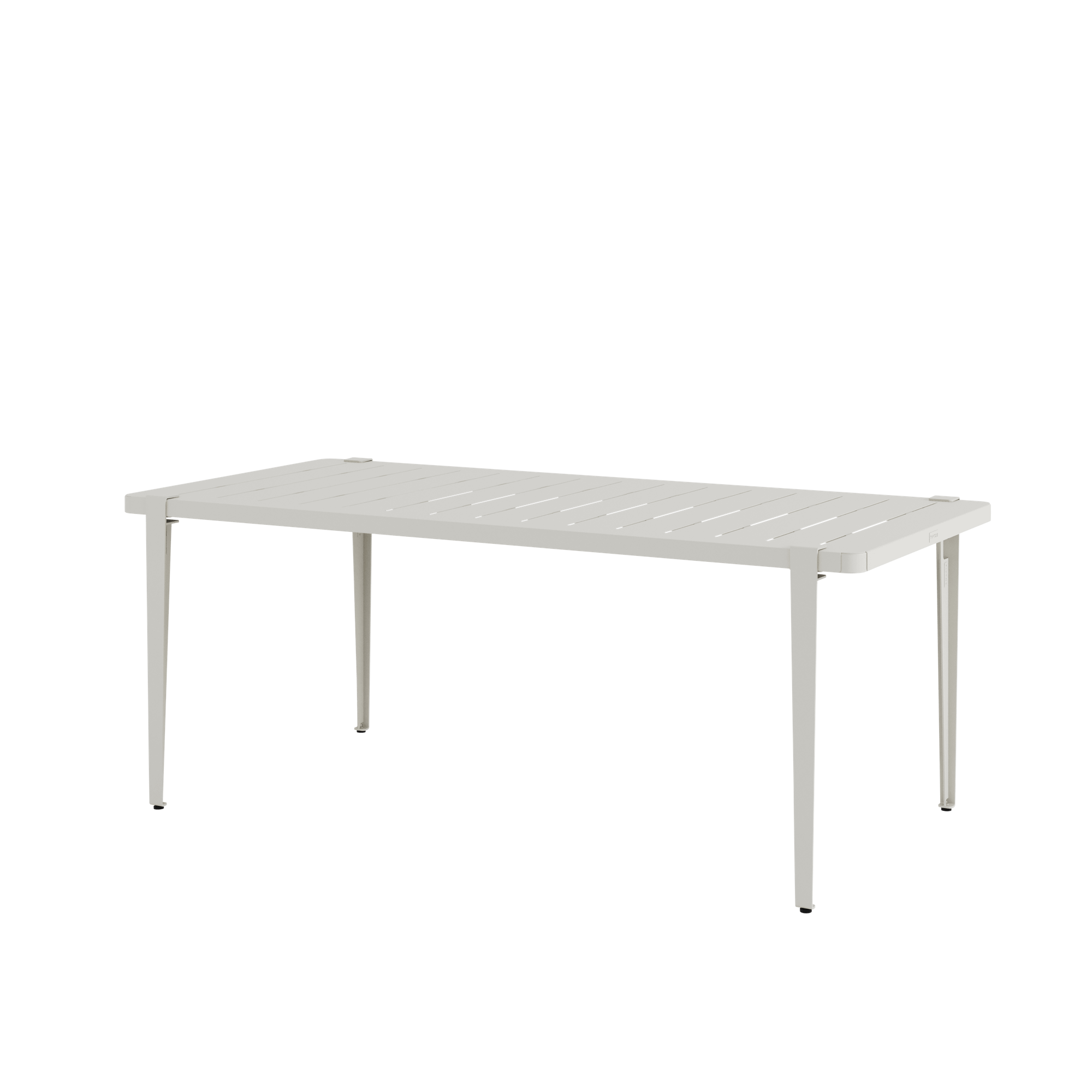 TipToe Midi Outdoor Tisch 190 x 90 cm Kreidegrau