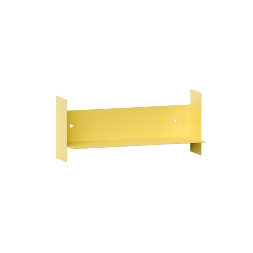 Mensola in Acciaio TipToe PLI 45 cm Giallo Napoli