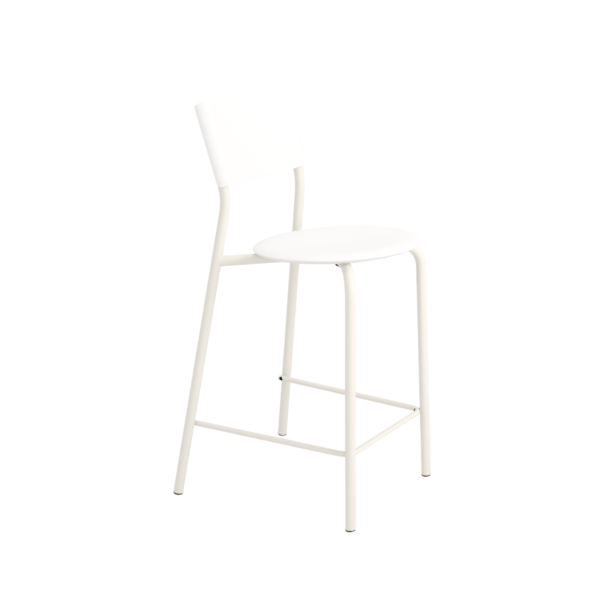 Taburete de bar TipToe SSDr 65 cm blanco crema