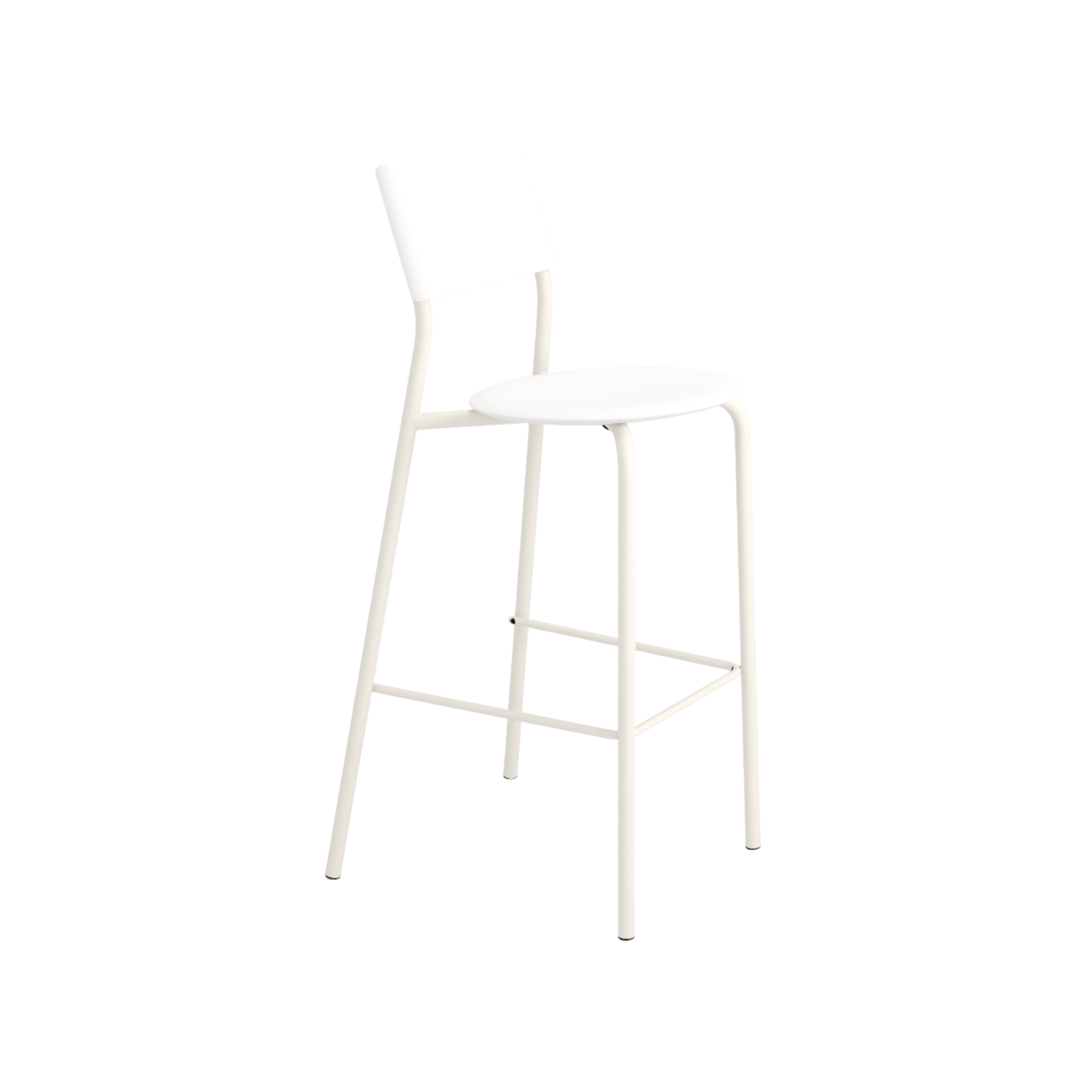 Sgabello da bar TipToe SSDr 75 cm Bianco Crema