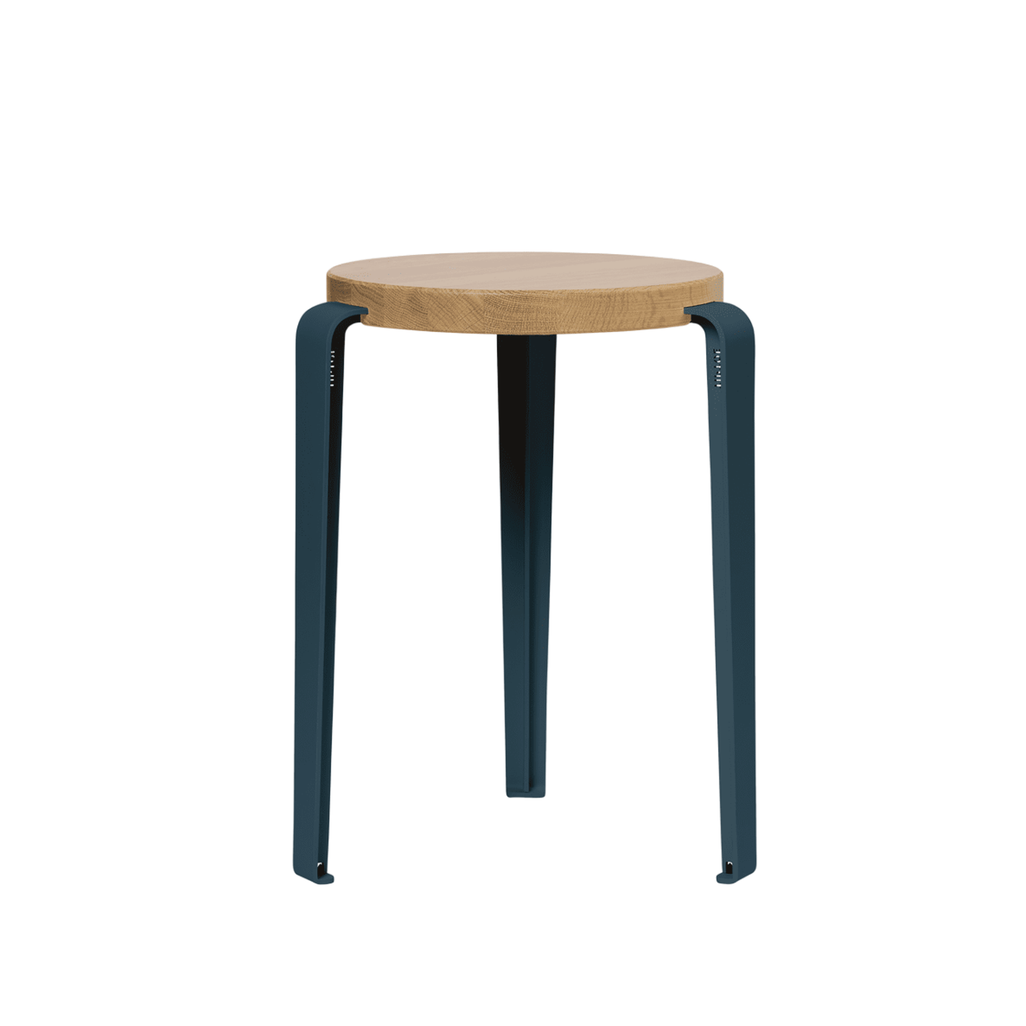 Sgabello TipToe LOU Rovere/Blu notte