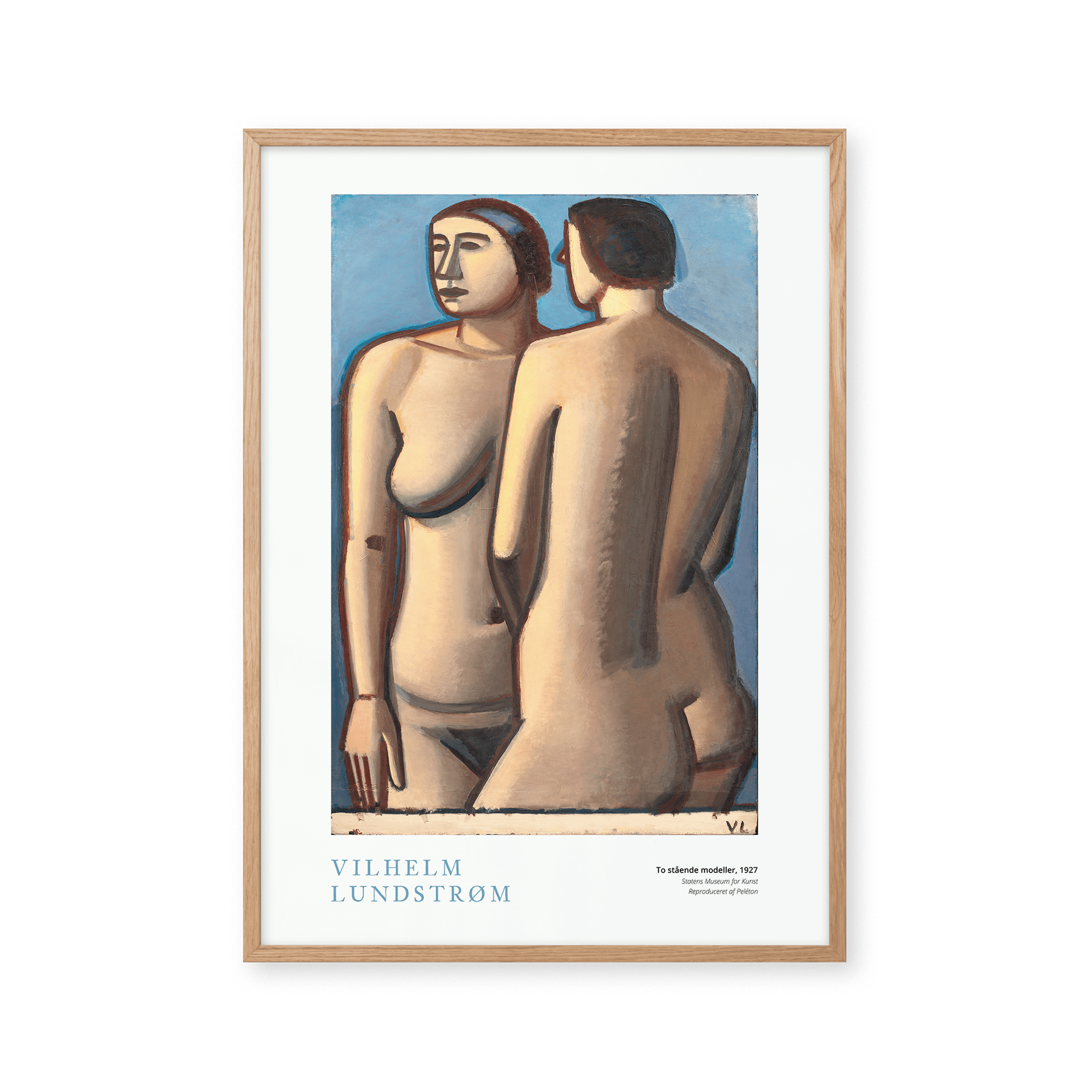 Peléton Two Standing Models 70x100 Poster