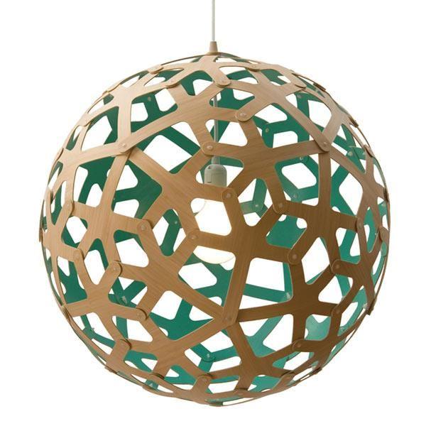 David Trubridge Suspension Corail Ø100 Aqua