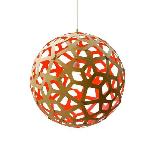 David Trubridge Korall ø60 Rosa Taklampa