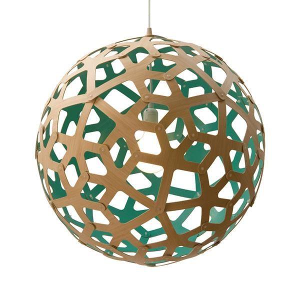 David Trubridge Coral Ø80 Aqua Pendant