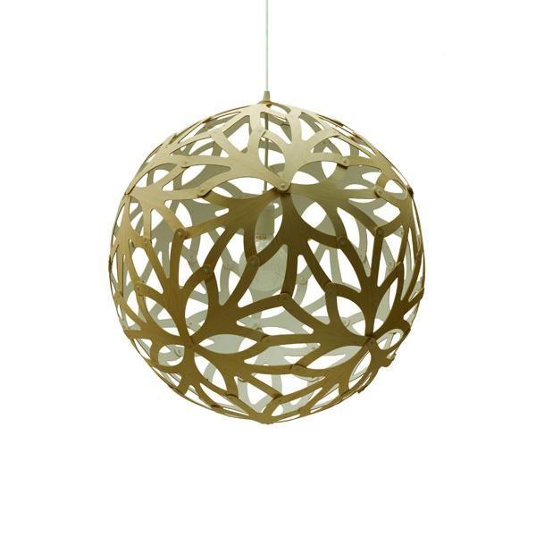 David Trubridge Floral Ø40 Wit Hanglamp