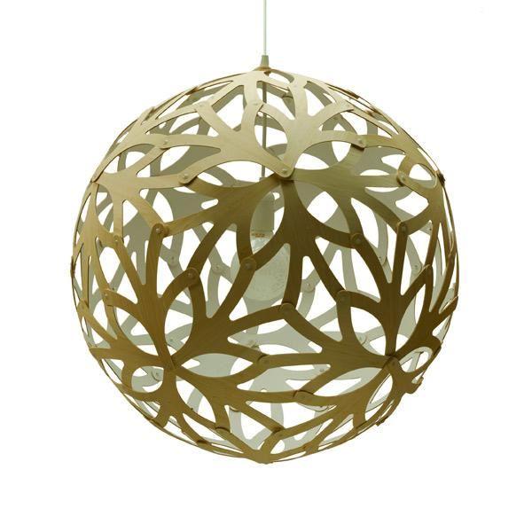 David Trubridge Floral Ø80 White Pendant