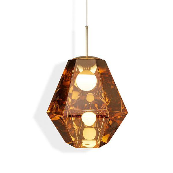 Tom Dixon Cut Tall Pendant Gold