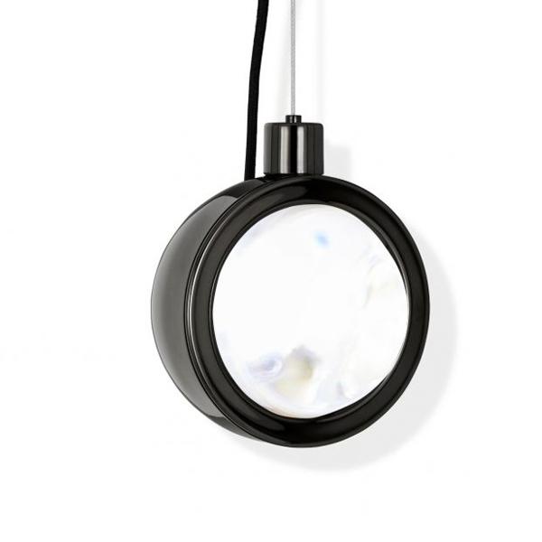 Tom Dixon Spot Round Pendelleuchte Schwarz