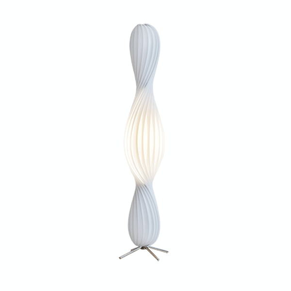 Tom Rossau TR14 Hvid Lille Gulvlampe