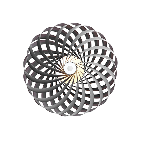 Tom Rossau TR5 Væglampe Grå Lakeret Aluminium Lille