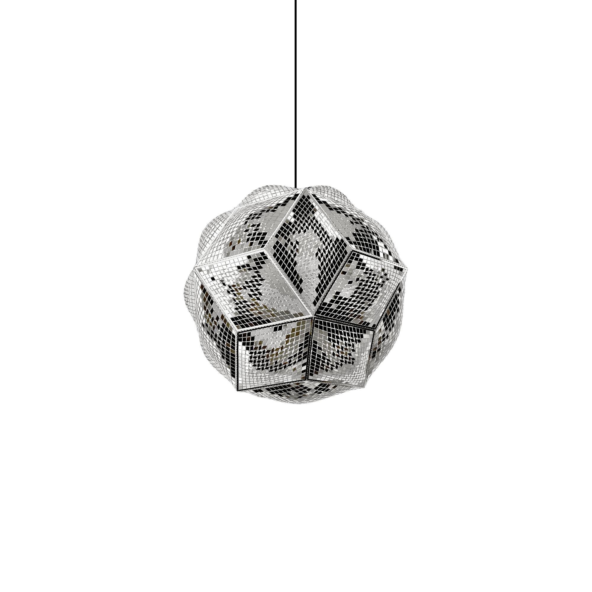 Tom Dixon Puff Pendant Stainless Steel