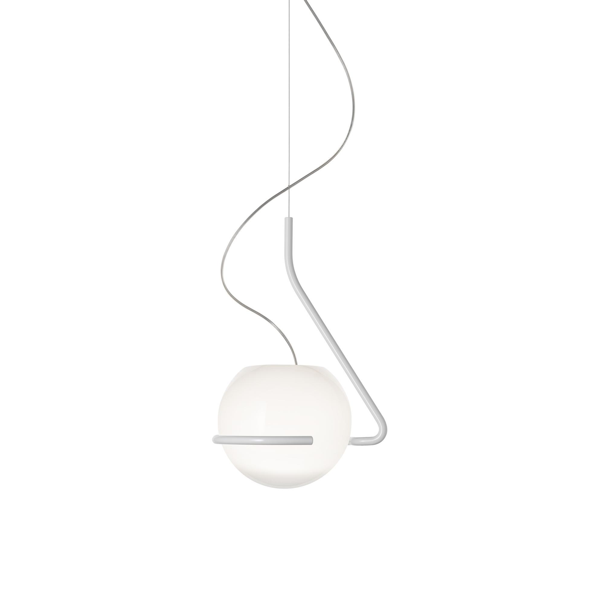 Lampadario Foscarini Tonda Piccolo Bianco/ Bianco