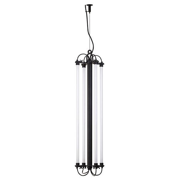 Tonone Mr Tubes Pendelleuchte Vertikal Schwarz