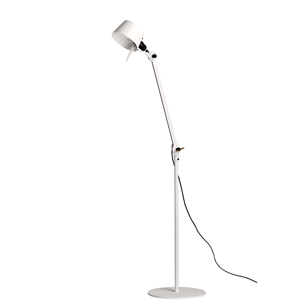 Tonone Bolt Single Arm Lampa stojąca Biała