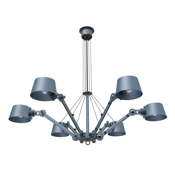 Tonone Bolt Chandelier Pendant Blue