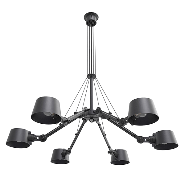 Tonone Bolt Chandelier Lampa wisząca Czarna