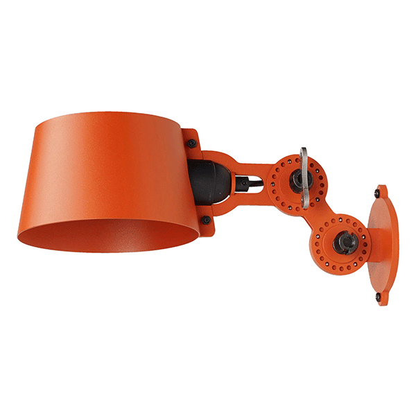 Tonone Bolt Wandlampe, seitliche Montage, Mini, auffälliges Orange