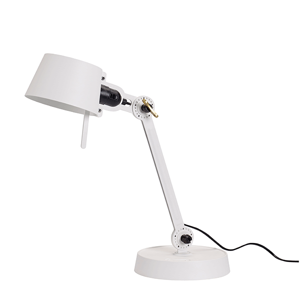 Tonone Bolt Single Arm Short Lampa stołowa Biała
