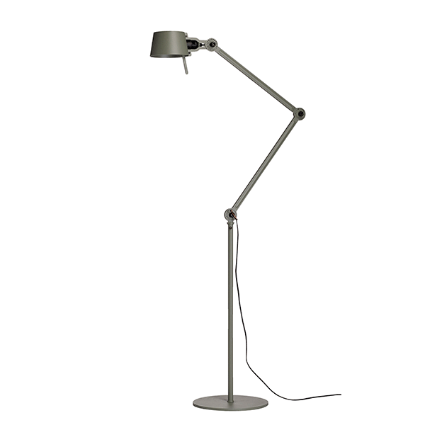 Tonone Bolt Golvlampa Dubbelarmad Flux Gr&ouml;n