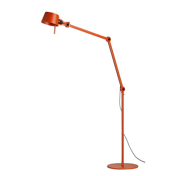 Tonone Bolt Double Arm Floor Lamp Orange