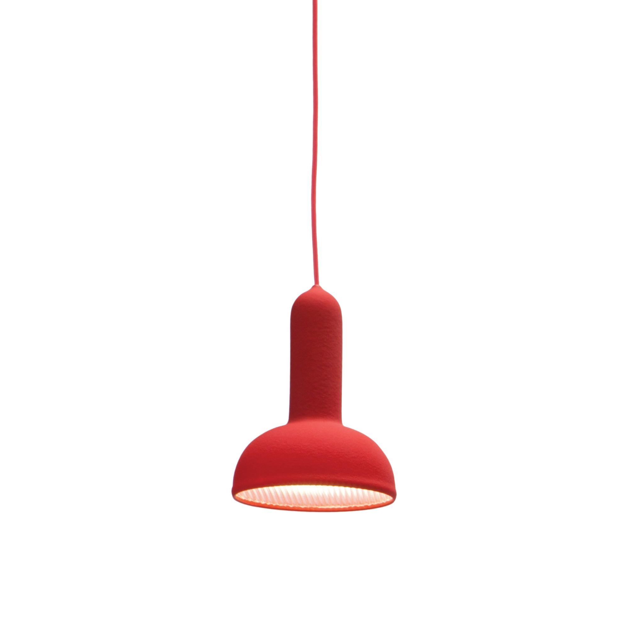 Established & Sons TORCH LIGHT S2 Ronde Hanglamp Ø15 Rood