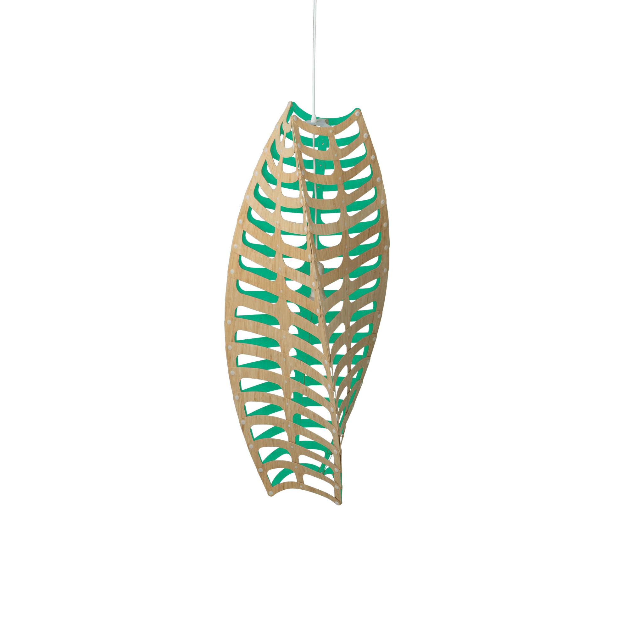 David Trubridge Toru Pendant Aqua