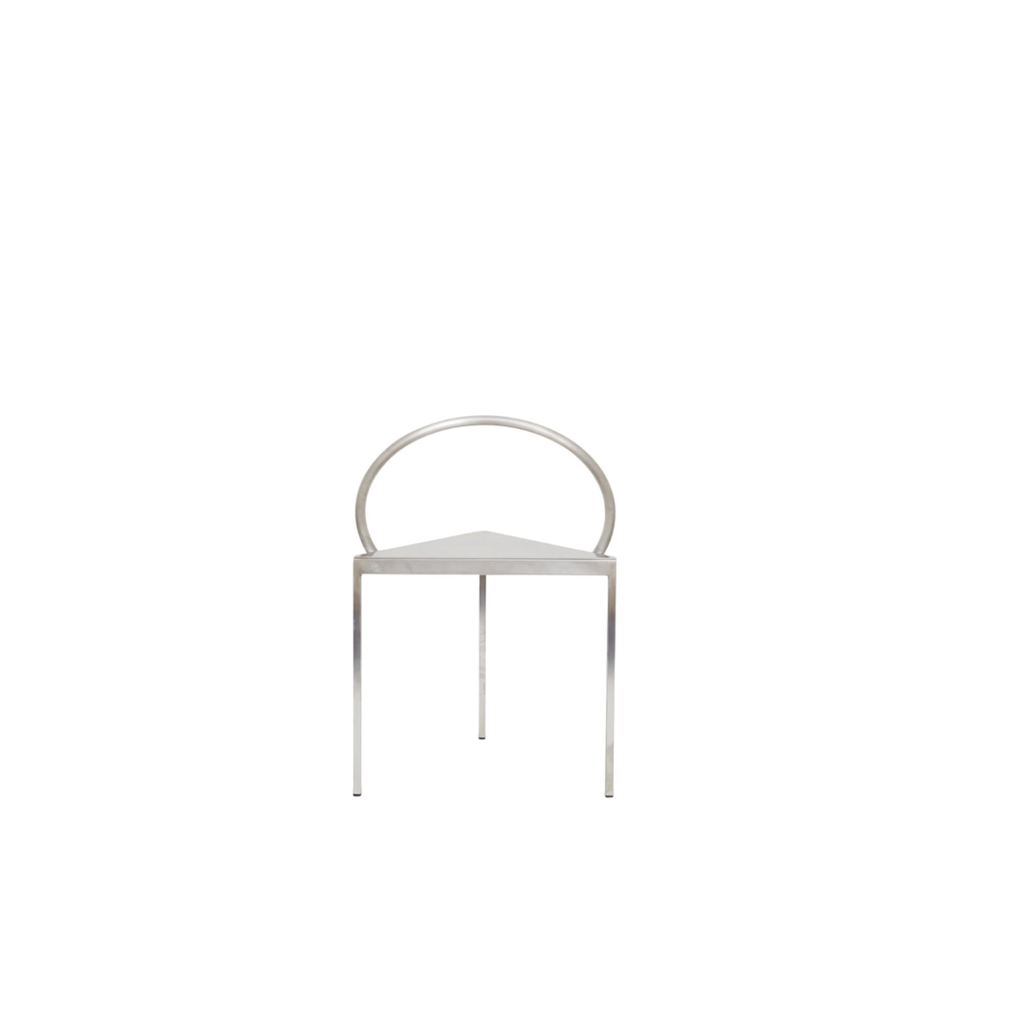Frama Triangolo Dining Chair Stainless Steel