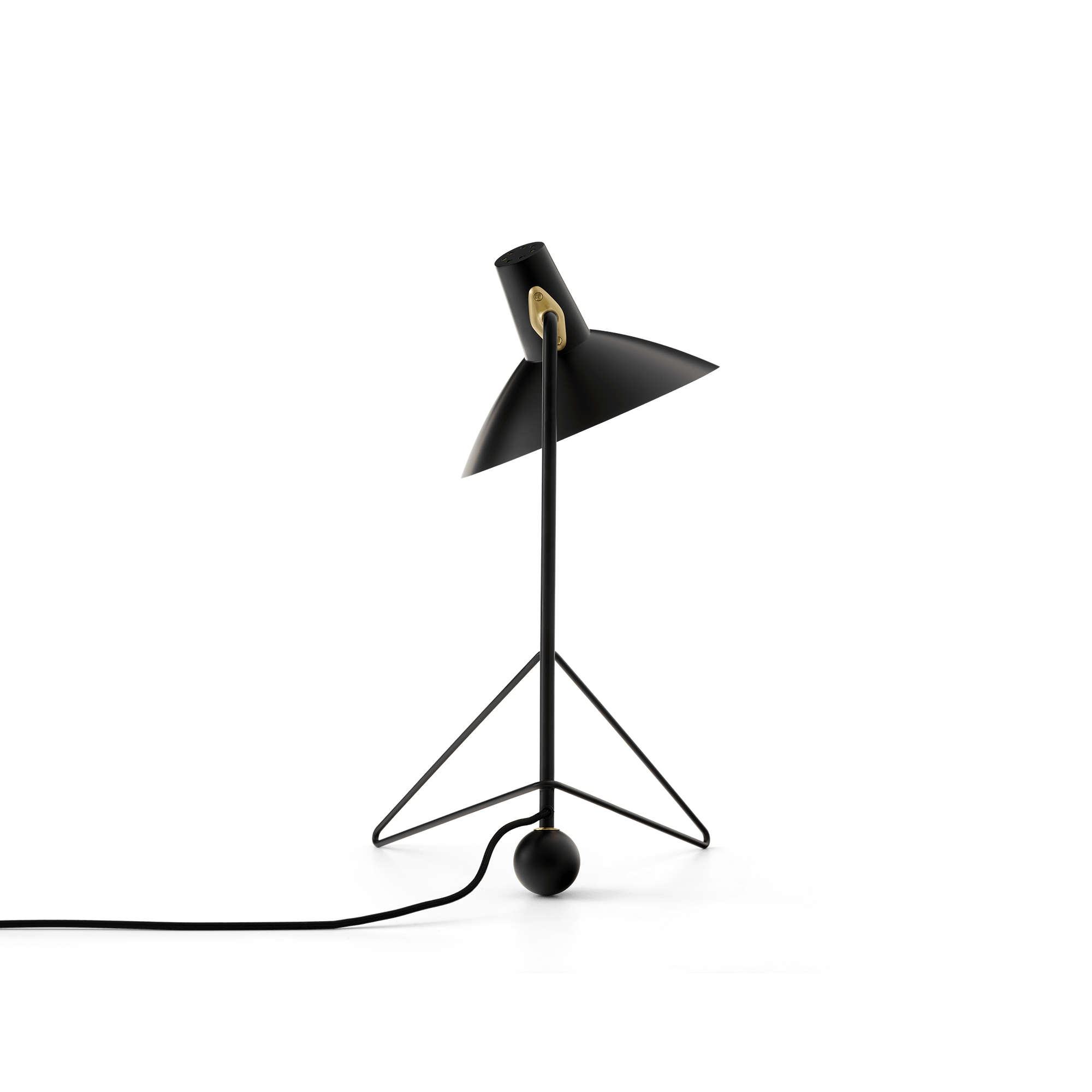 &Tradition Tripod HM9 Table Lamp Matt Black