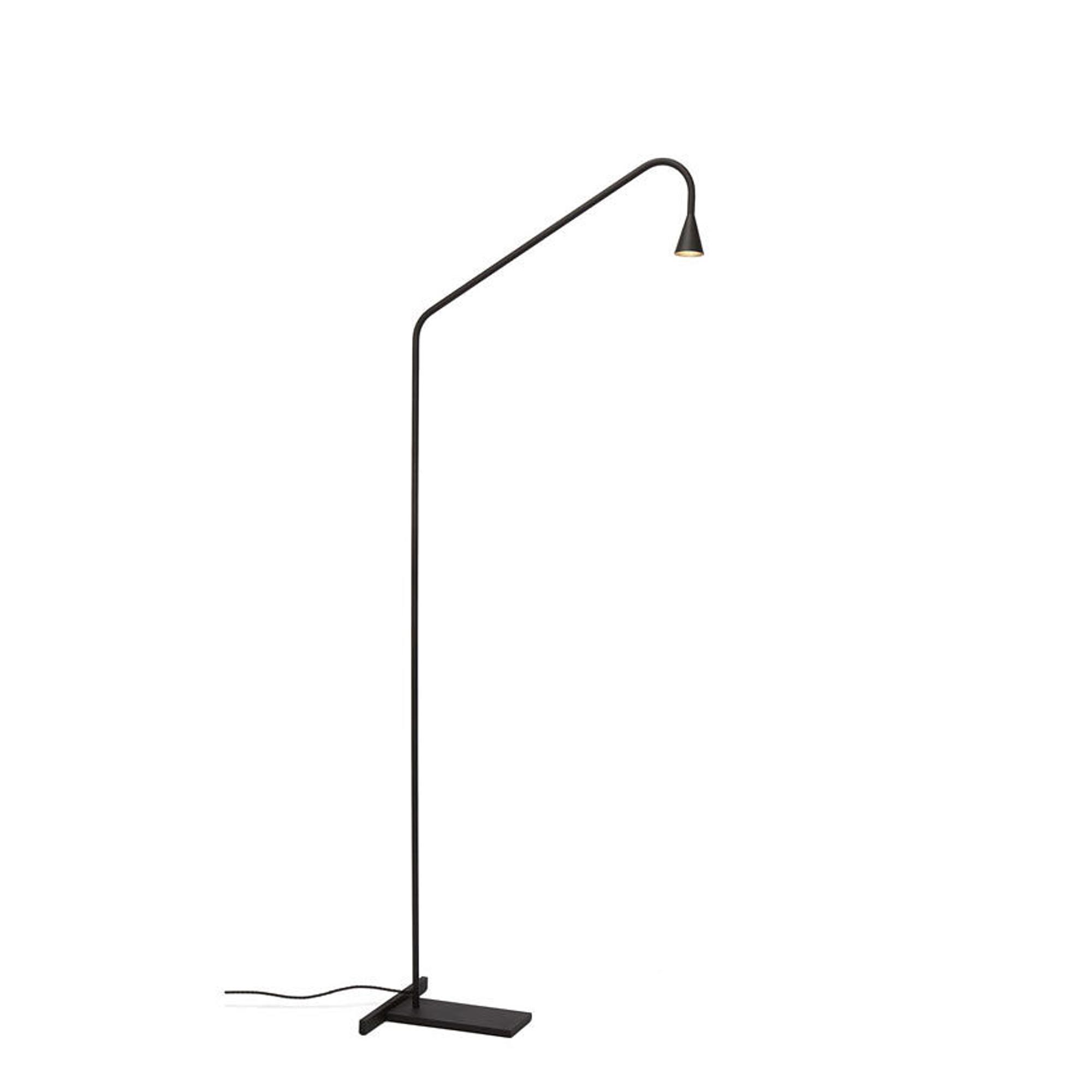 Trizo 21 Austere Lampadaire Noir