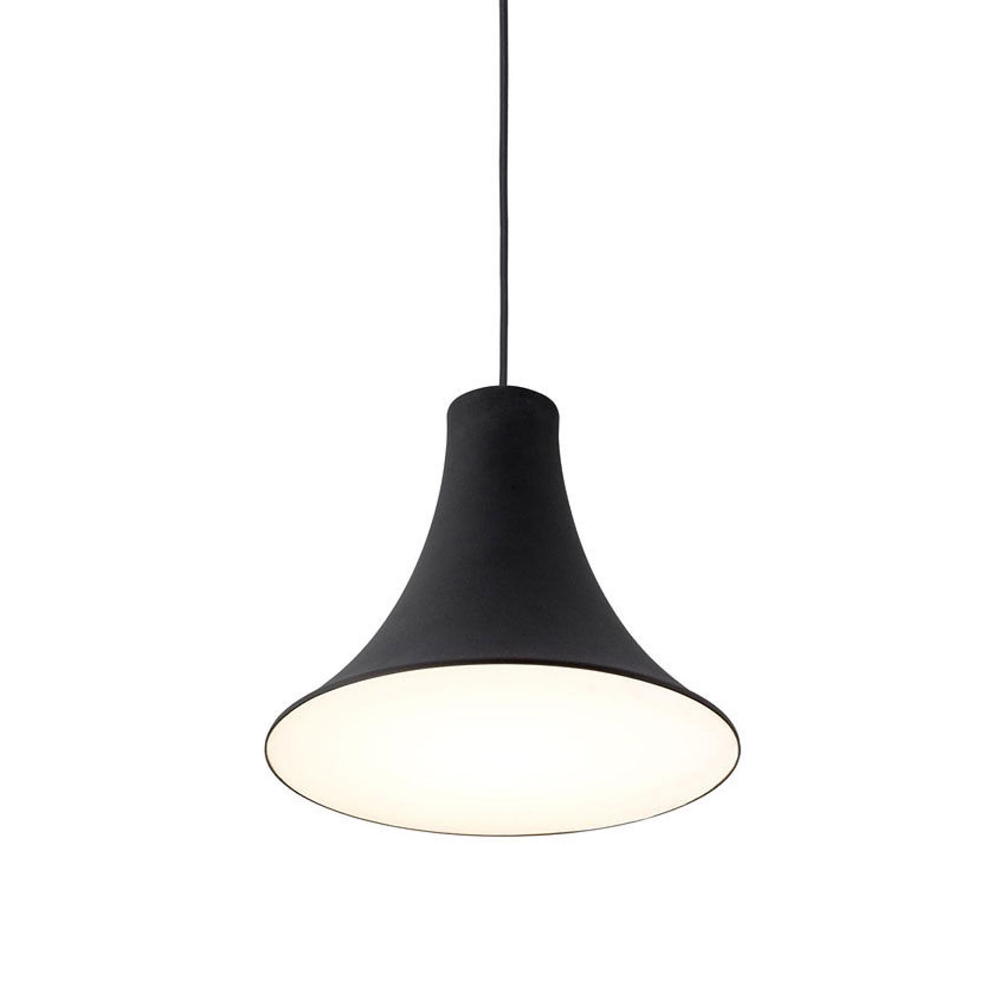 Trizo 21 Sirens Lampadario Nero + Vetro Opaco