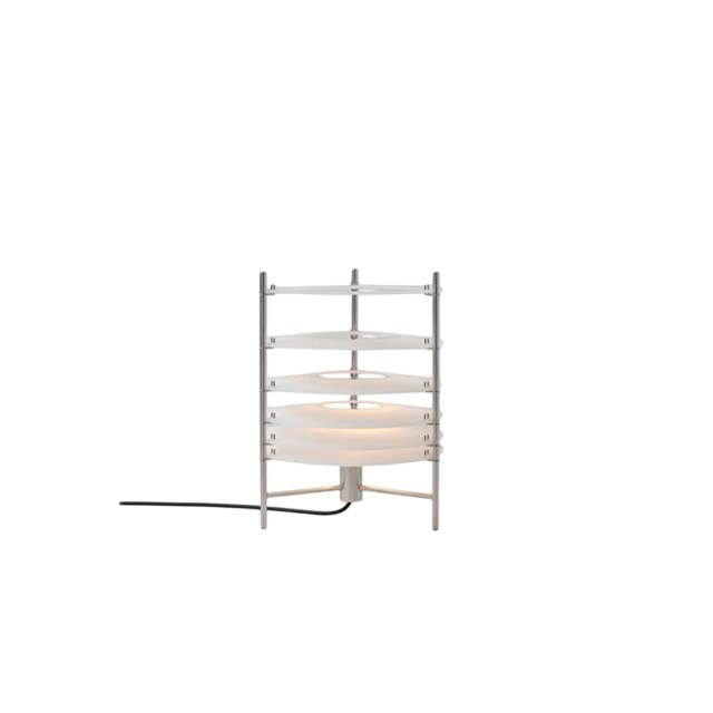 Parachilna Topuro Bordlampe Lille Rustfri Stål/Akryl