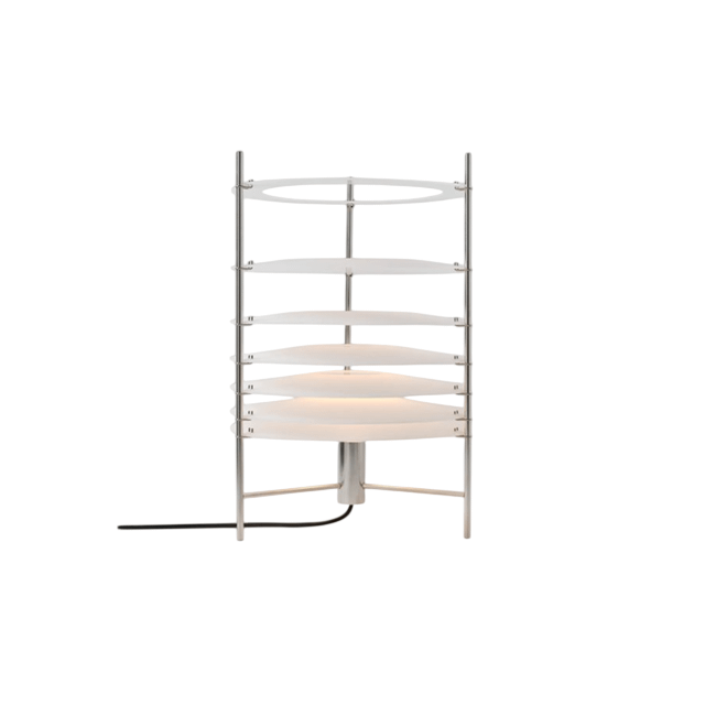 Parachilna Topuro Bordslampa Stor Rostfritt Stål/Akryl