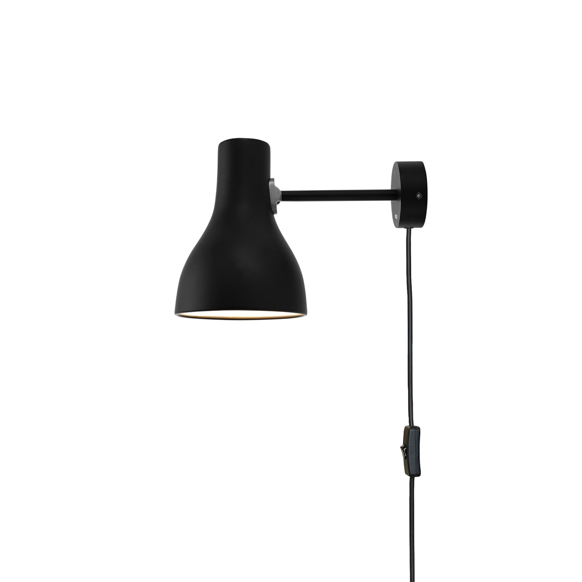 Applique Anglepoise Type 75 con Cavo Nero Corvino