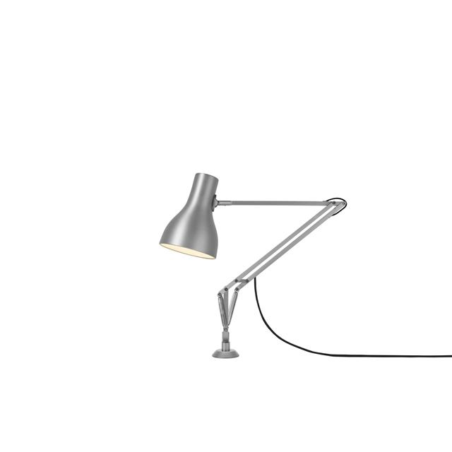Anglepoise Type 75 Bordlampe Med Indsats Silver Lustre