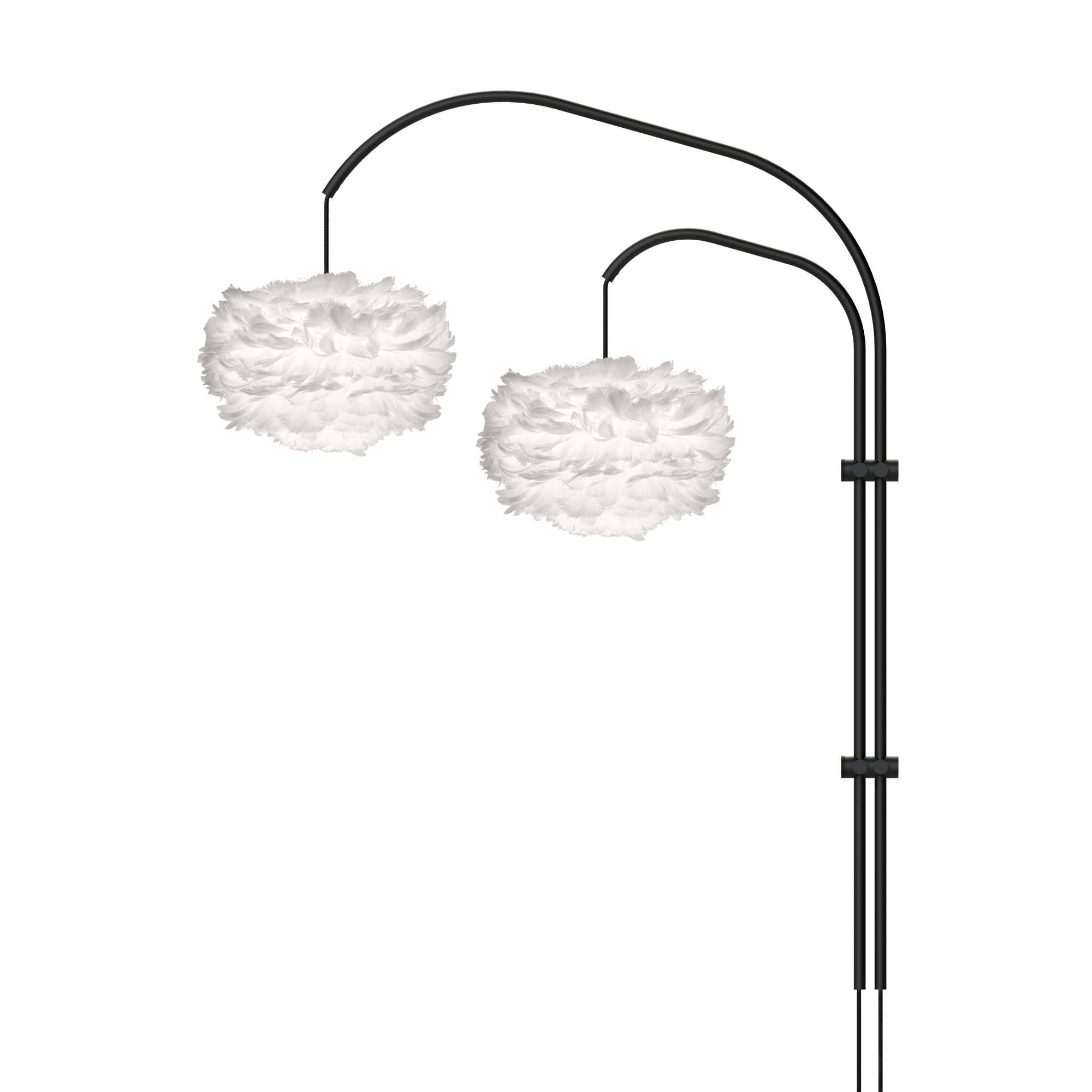 Umage Eos Mini Hvid Willow Væglampe Double Sort