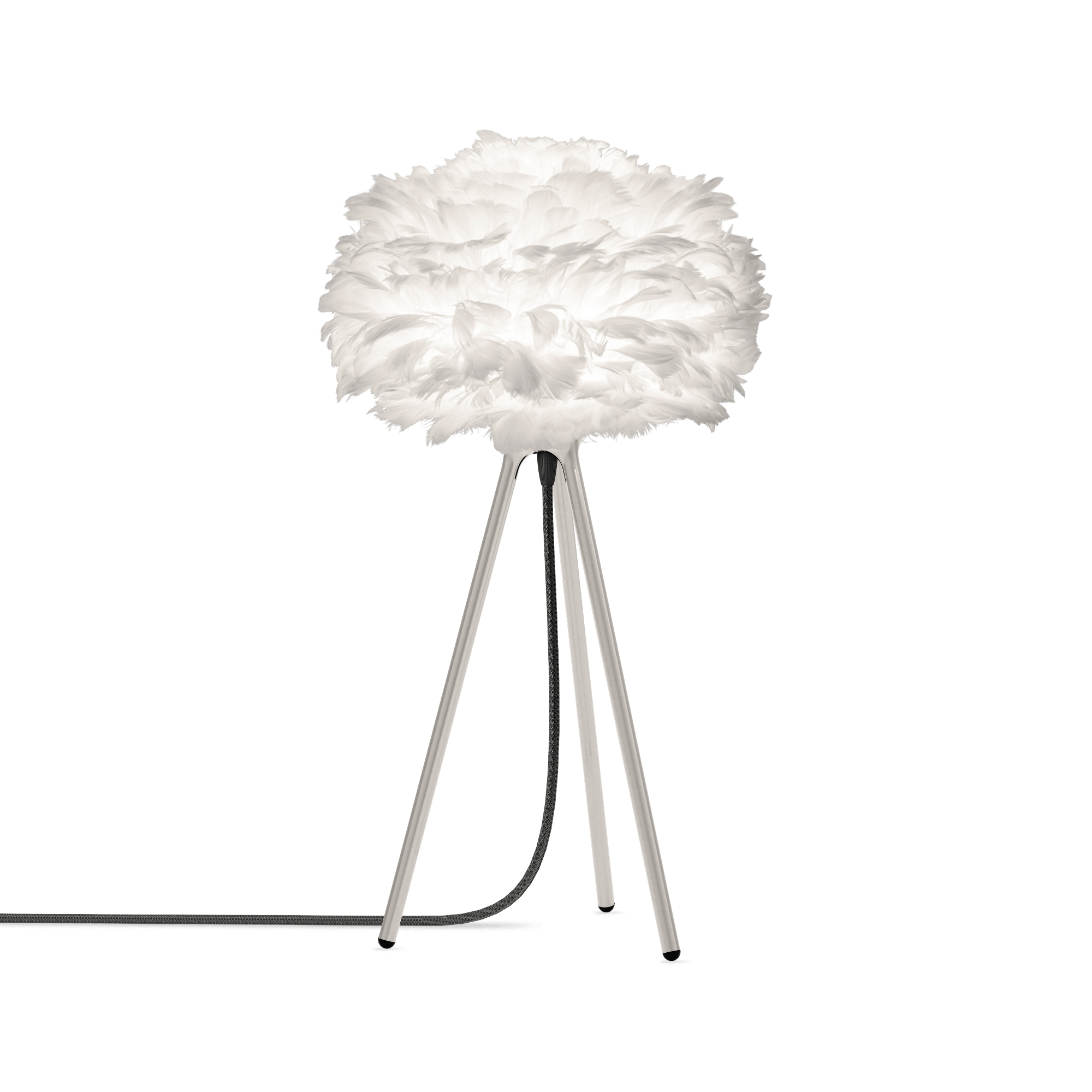 Umage Eos Bordlampe H36 Hvid/Stål