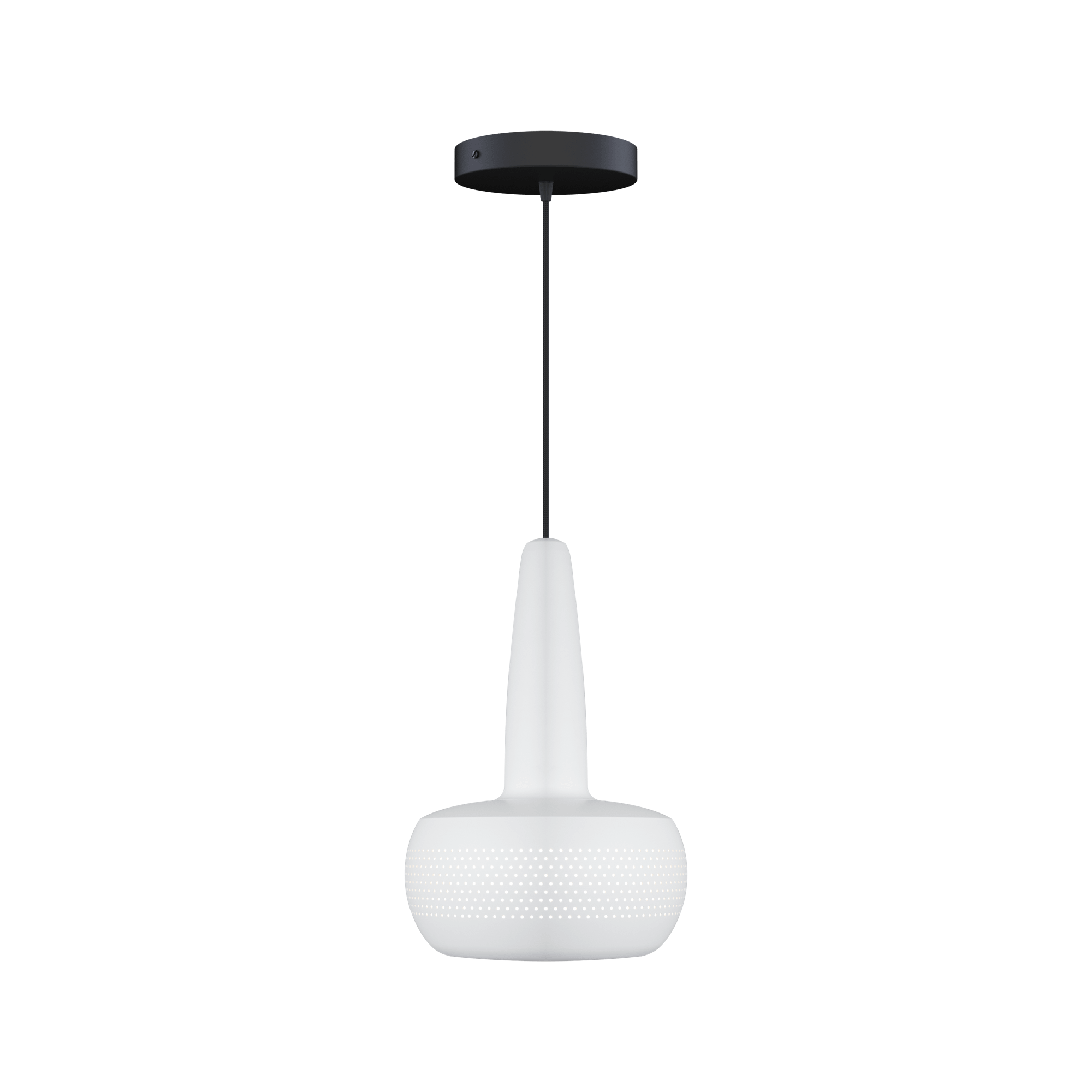 Umage Clava Pendant with Rosette Matt White/ Black