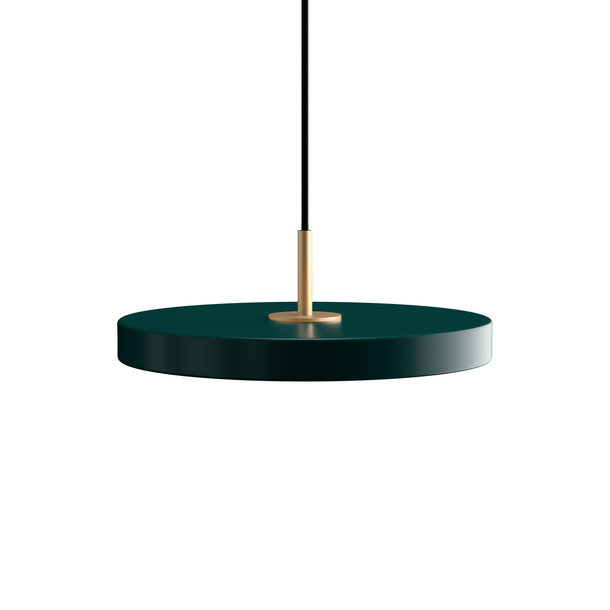 Umage Asteria Mini Pendant Green with Brass Top