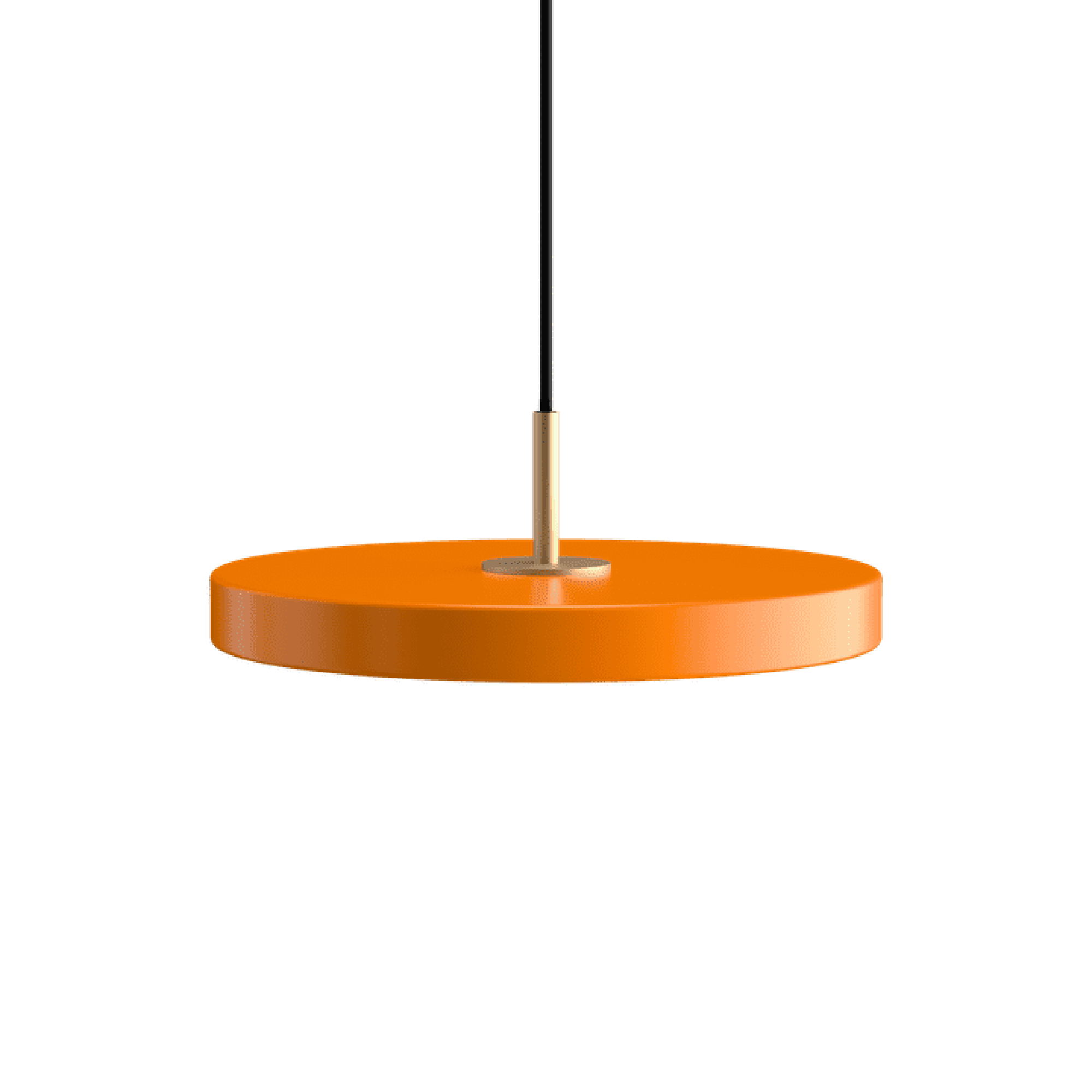 Umage Asteria Plus Mini Suspension Abat-jour Orange/ Laiton