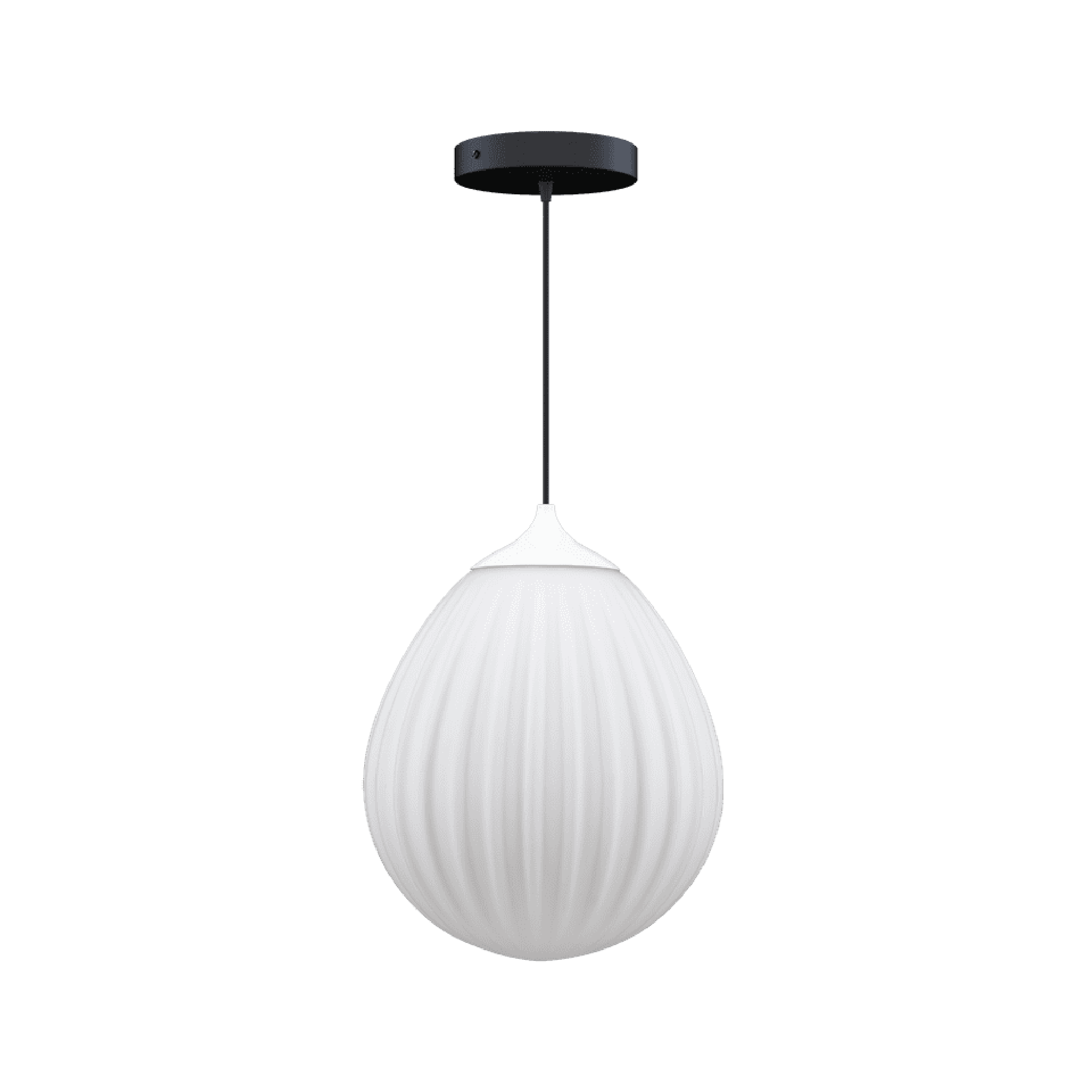 Lampa Wisząca Umage Around The World Średni, Biały/ Czarny