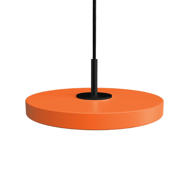 Umage Asteria Micro Taklampe Med Dimmer Shade Oransje/Sort Topp