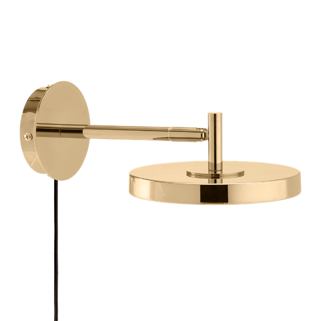 Umage Asteria Vägglampa Kort Polerad Mässing