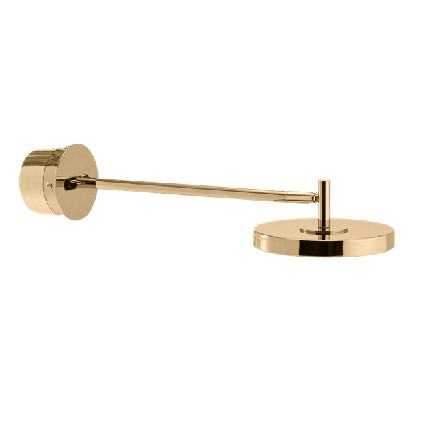 Umage Asteria Vägglampa Lång & Fastkopplad Polerad Mässing