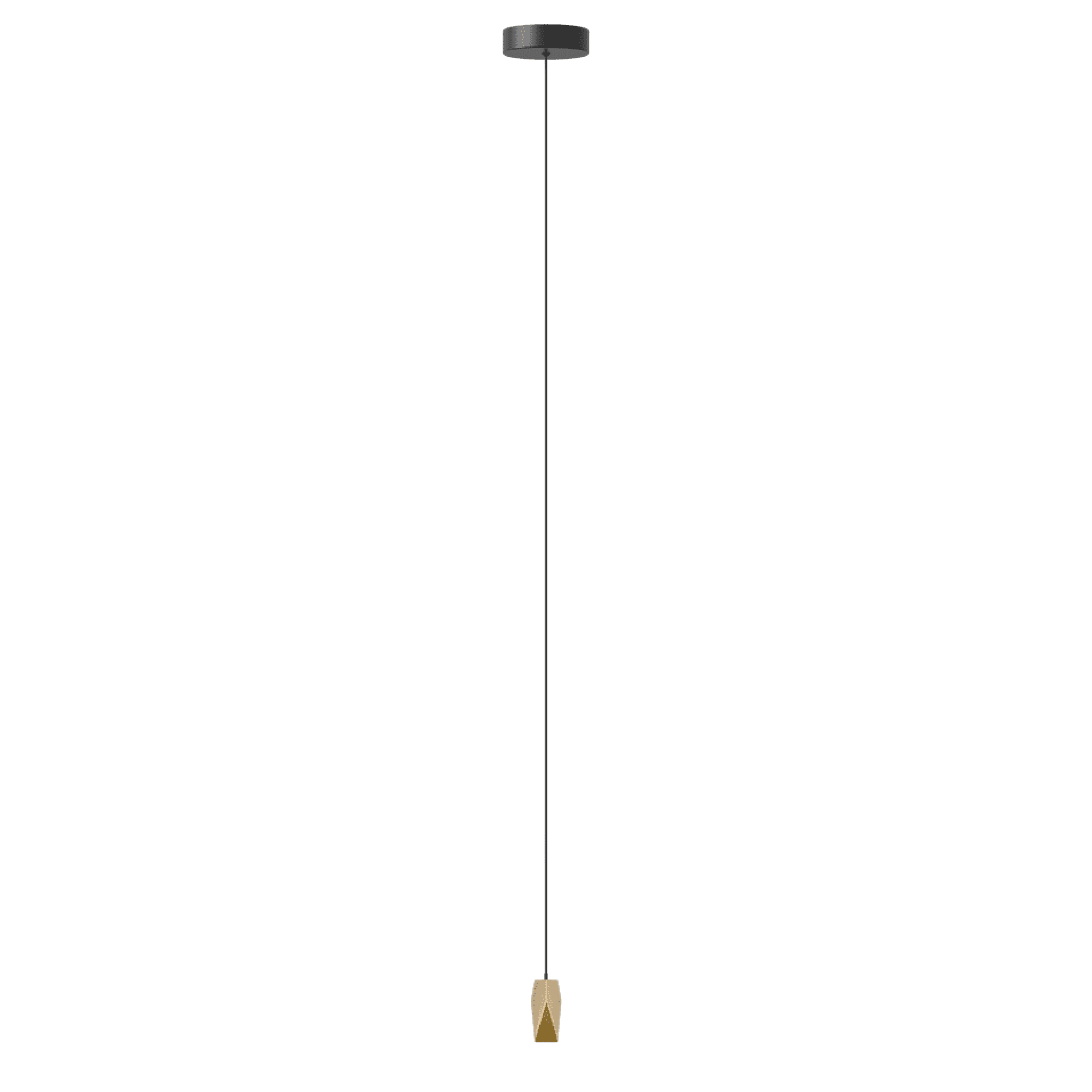 Umage Brighter Days Quadra Pendant With Cord Brass