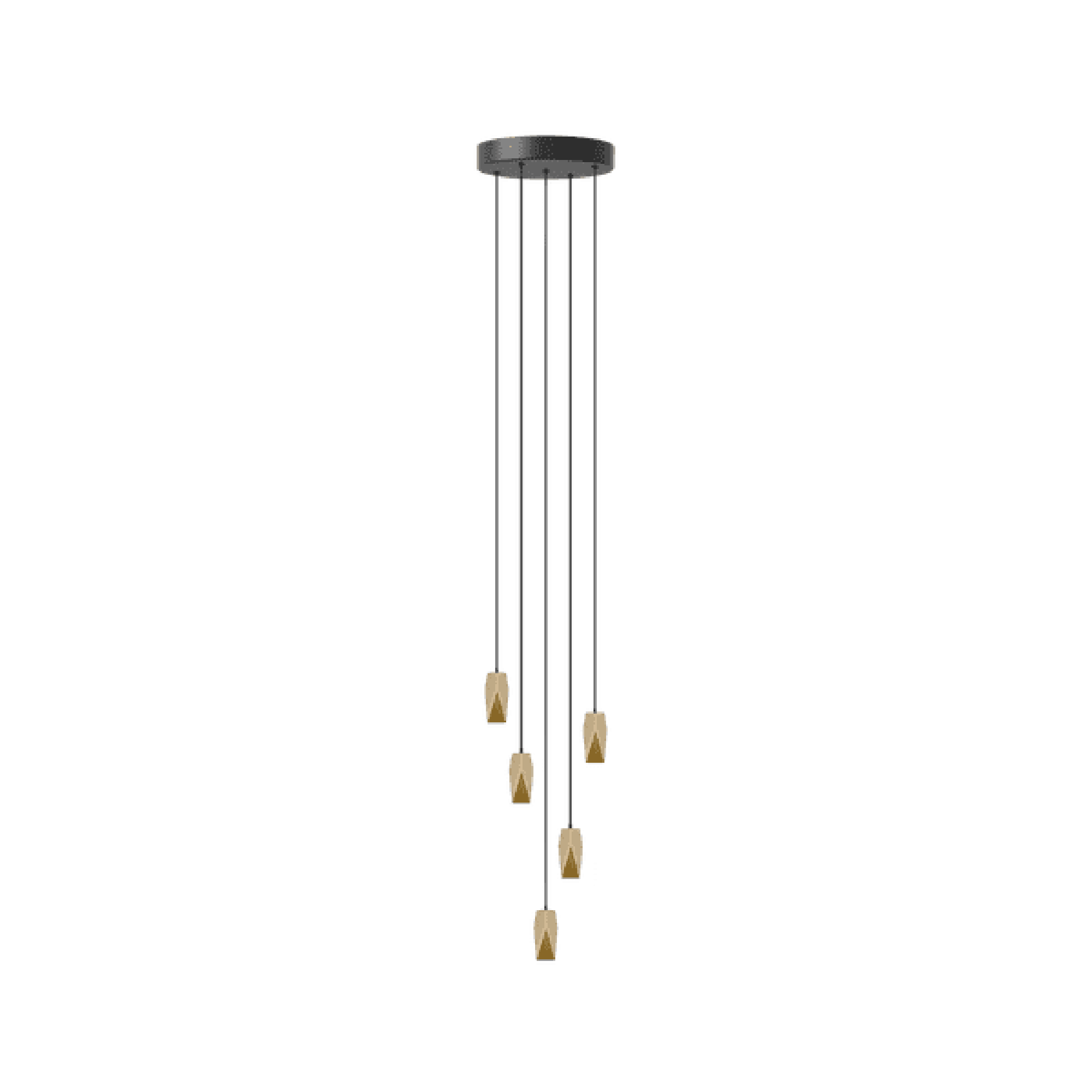 Umage Brighter Days Quadra Pendel Med Cluster 5 Messing