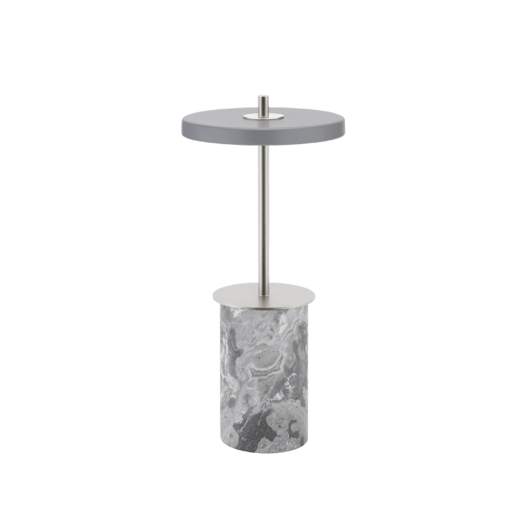 Umage Asteria Move Draagbare Lamp Mini Grijs Marmer/Staal